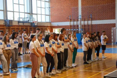 Srednjo&scaron;kolci u sportskom izdanju/Foto: BBŽ