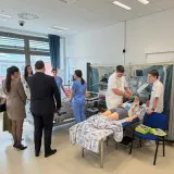 Gosti su obi&scaron;li Regionalni centar kompetentnosti/Foto: Medicinska &scaron;kola Bjelovar