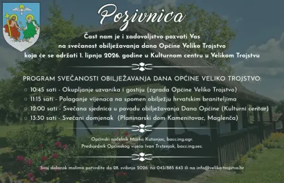Foto: Općina Veliko Trojstvo