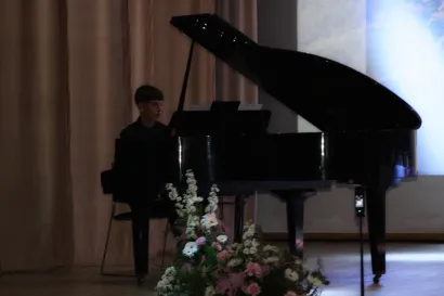 U glazbenom dijelu programa nastupio je učenik Benjamin Bećihspahić/Foto: Slavica Trgovac Martan