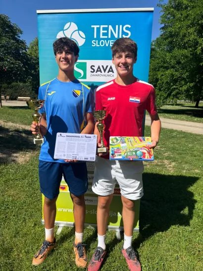 Jakov je briljirao u Sloveniji/Foto: Teniski klub Feniks