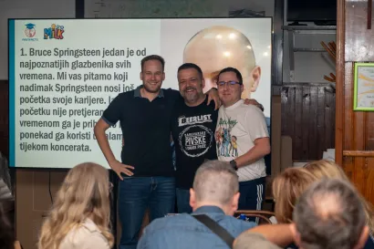 Pitanja je osmislio kviza&scaron;ki trojac Teo Slivar, Miran Husak i Leo Žukina/Foto: Predrag Uskoković/Grad Daruvar