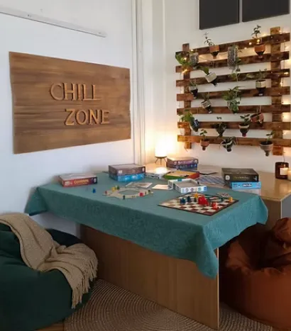 Chill zona u bjelovarskoj Gimnaziji/Foto: Gimnazija Bjelovar