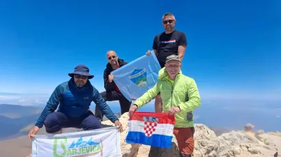 Na vrhu vulkana Teide /Foto: Privatni album