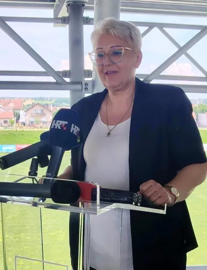 Ravnateljica Uprave za provedbu operativnih programa i financijskih instrumenata pri Ministarstvu regionalnog razvoja i fondova Europske unije Sanja Slunjski/Foto: Slavica Trgovac Martan