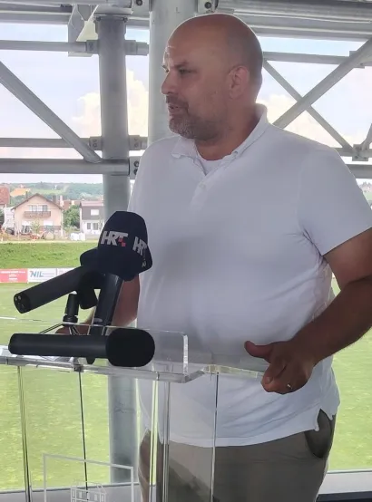 Ivan &Scaron;črbačić, predsjednik NK Bjelovar/Foto: Slavica Trgovac Martan