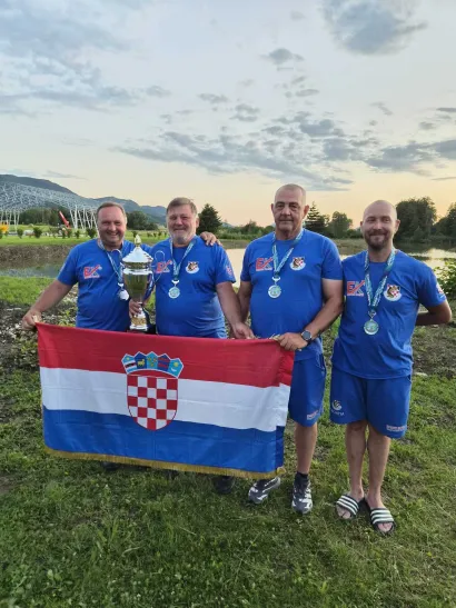 Hrvatski reprezentativci postali su viceprvaci svijeta/Foto: Privatni album