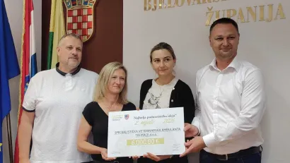 Druga nagrada pripala je praksi ''Tri mace''/Foto: Slavica Trgovac Martan