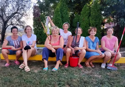 Dame bez kojih fe&scaron;ta ne bi bila takva kakva je/Foto: Privatni album