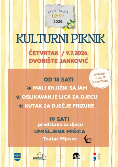 Program ovogodi&scaron;njeg Kulturnog piknika u Pakracu