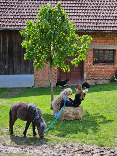 U životinjskom dru&scaron;tvu je najljep&scaron;e/Foto: Privatni album