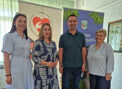 Na pomoći je zahvalio načelnik Marko Kutanjac/Foto: Općina Veliko Trojstvo