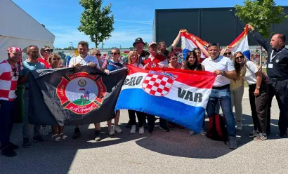 Pobjednička ekipa u Bjelovar se vraća u nedjelju/Foto: JVP Bjelovar